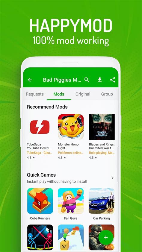 Now you can <b>download</b> the HappyMod APK to your device, using the <b>download</b> button above. . Happy mods download